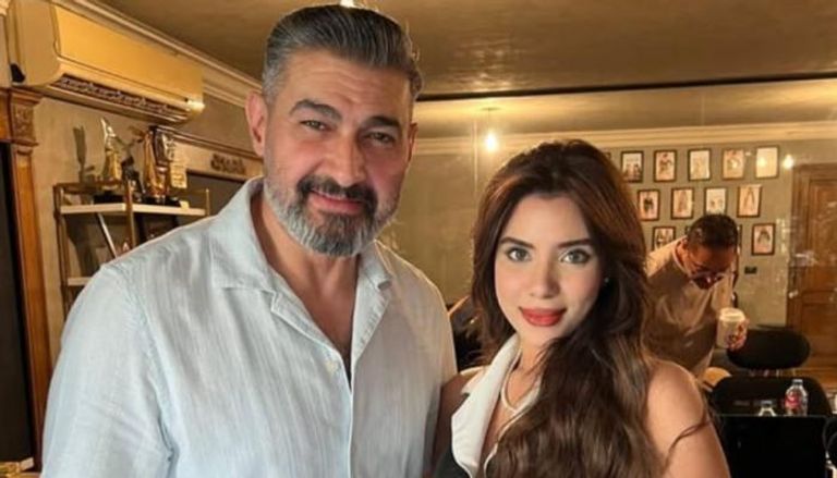 ياسر جلال وإيرينا يسري