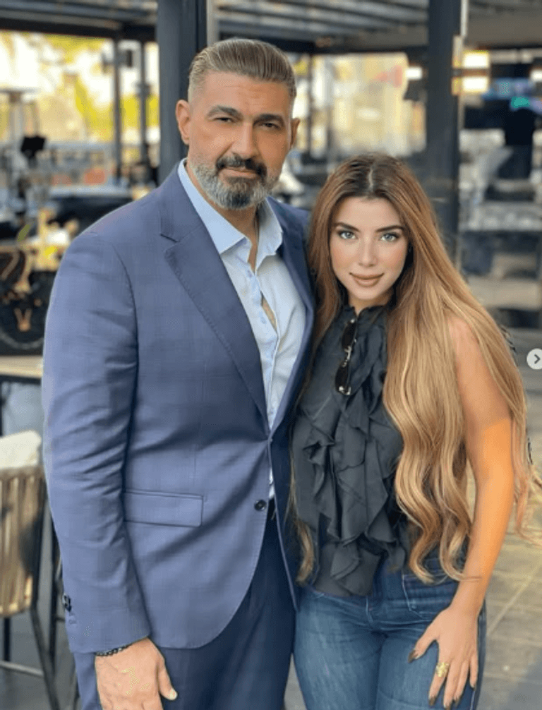 ياسر جلال وإيرينا يسري