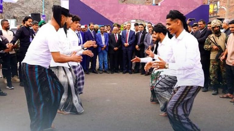 مهرجان الشعوب والتراث الدولي في عدن اليمنية