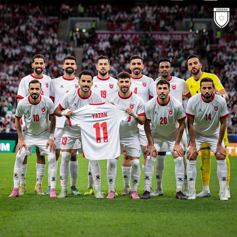 منتخب الأردن منتخب المغرب