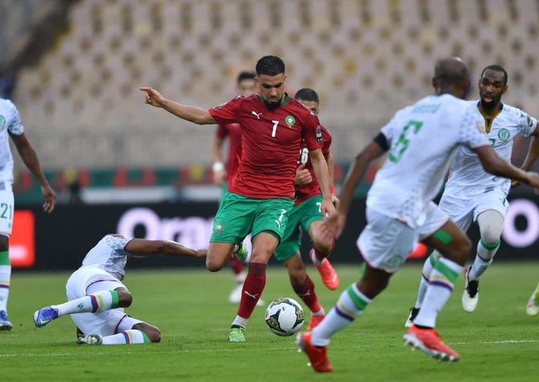منتخب جزر القمر منتخب المغرب