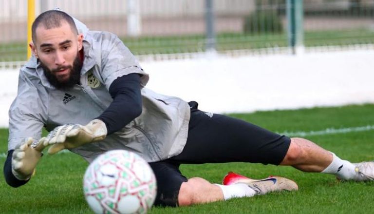 ماندريا حارس منتخب الجزائر