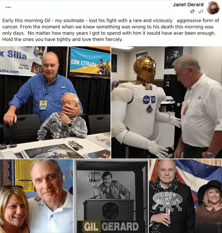 الممثل الأمريكي غيل جيرارد الممثل الأمريكي غيل جيرارد