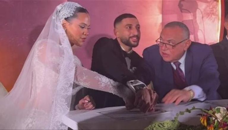 نجل حنان ترك يحتفل بزفافه