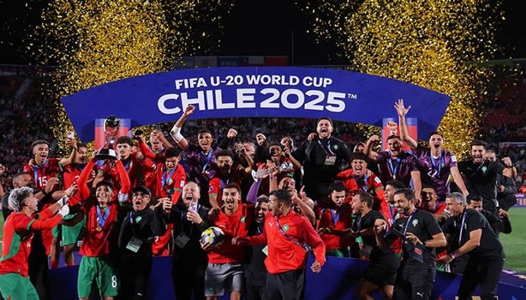 منتخب المغرب للشباب منتخب المغرب بطل العرب 2025