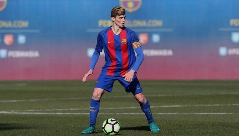 إيريك مونتيس لاعب برشلونة السابق