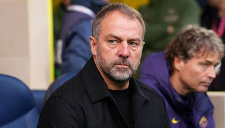 هانز فليك مدرب برشلونة