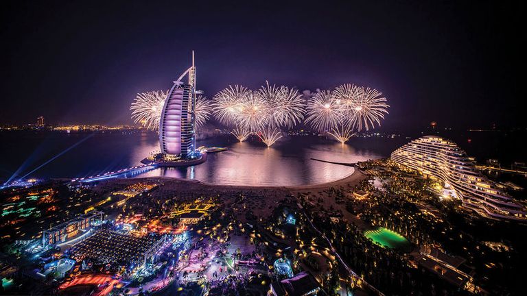 أفضل أماكن الاحتفال برأس السنة الجديدة في دبي 2026