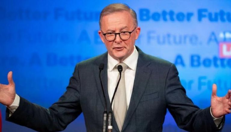 رئيس الوزراء الأسترالي أنتوني ألبانيزي