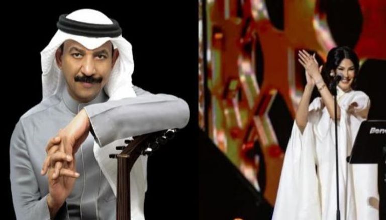 حفل عبادي الجوهر وأميمة طالب 