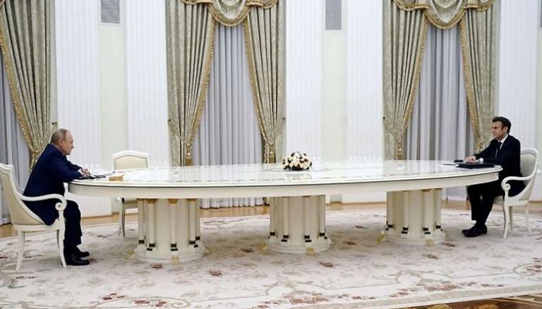 الرئيسان الروسي والفرنسي- أرشيفية