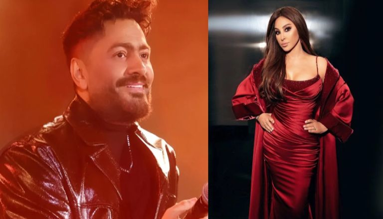 تامر حسني وإليسا 