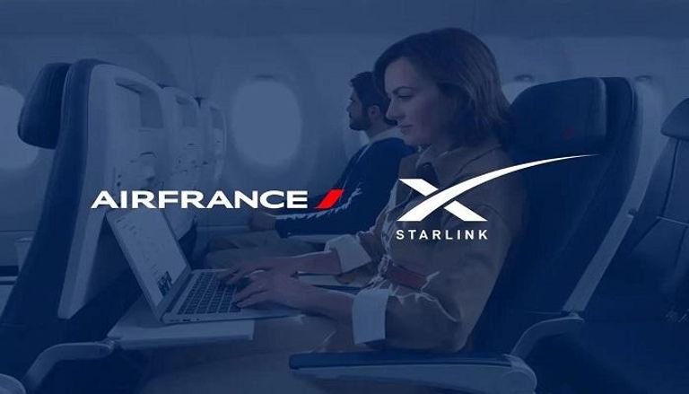 إير فرانس تجهظ طائراتها بخدمات تقنية "ستارلينك"