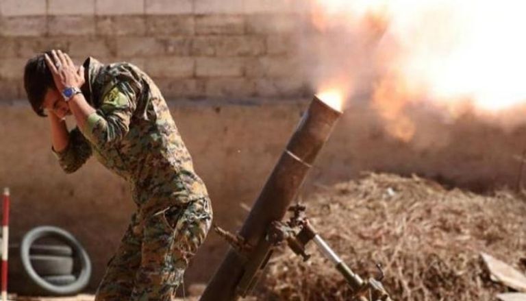إطلاق قذيفة خلال اشتباكات في سوريا- أرشيفية