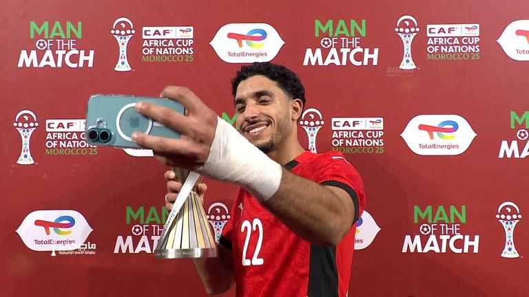 عمر مرموش نجم منتخب مصر