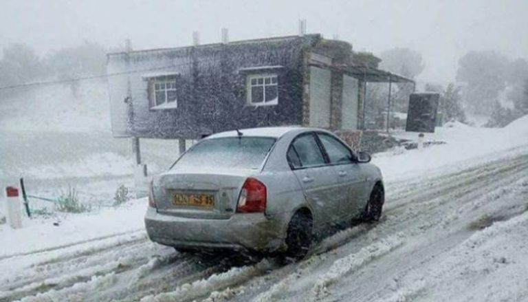 تساقط الثلوج في الجزائر - أرشيفية