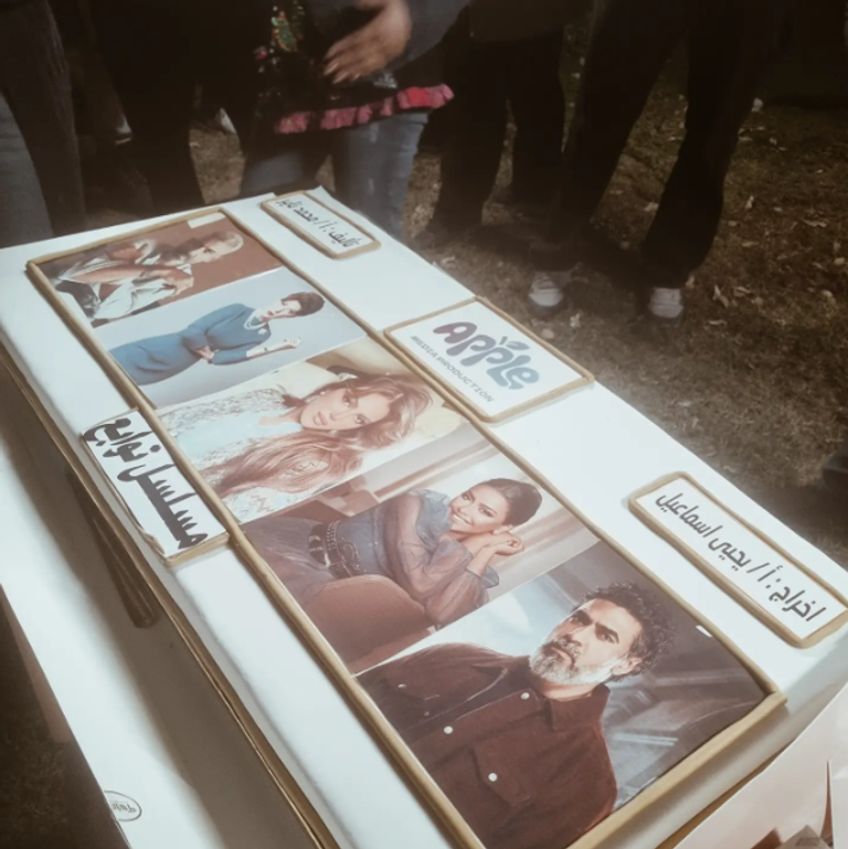 ريهام حجاج ونجوم مسلسل "توابع"