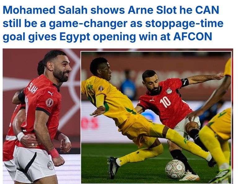 محمد صلاح نجم منتخب مصر