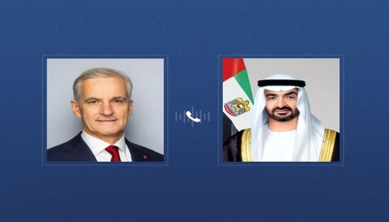 محمد بن زايد ورئيس وزراء النرويج