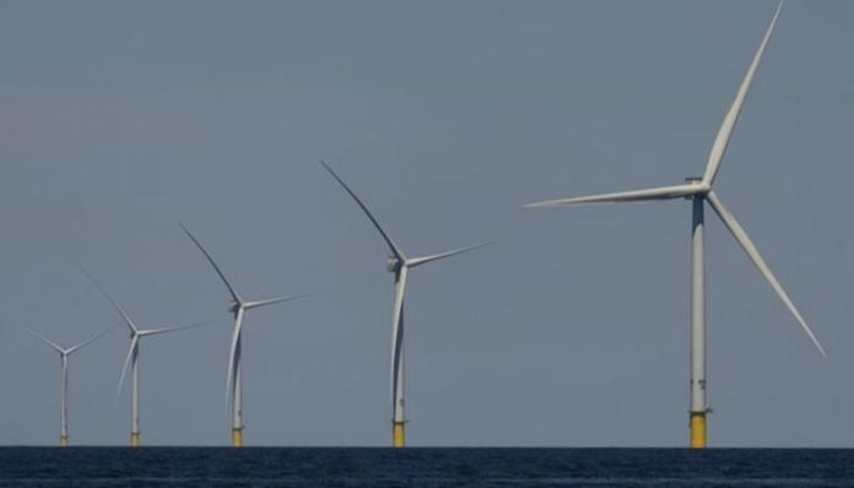 توربينات طاقة الرياح على سواحل ولاية ماساتشوستس الأمريكية