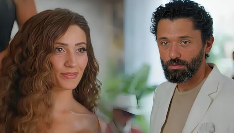 كريم محمود عبد العزيز ودينا الشربيني