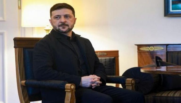 الرئيس الأوكراني فولوديمير زيلينسكي