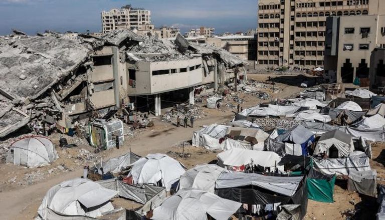 نازحون في غزة