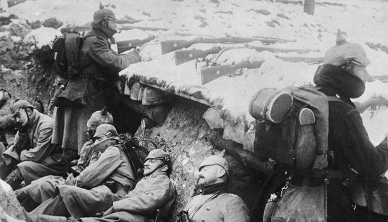حرب الخنادق علامة مميزة للحرب العالمية الأولى