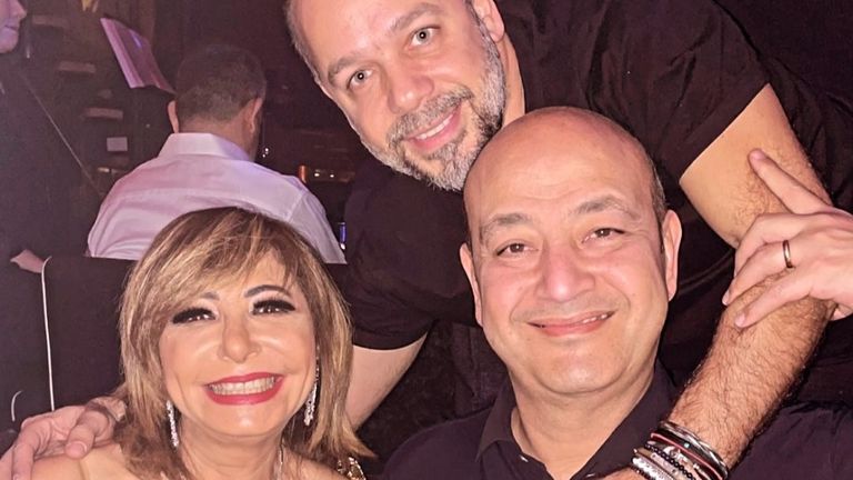 لميس الحديدي وعمرو أديب