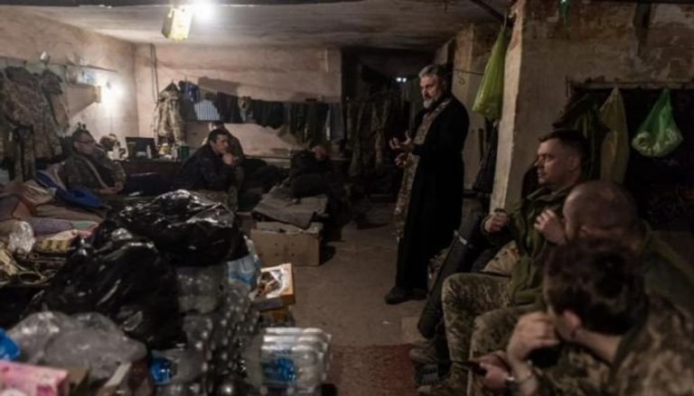 جنود أوكرانيون في كوبيانسك- صورة أرشيفية