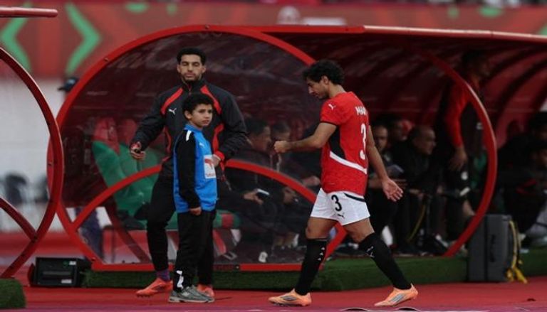 محمد هاني لاعب منتخب مصر