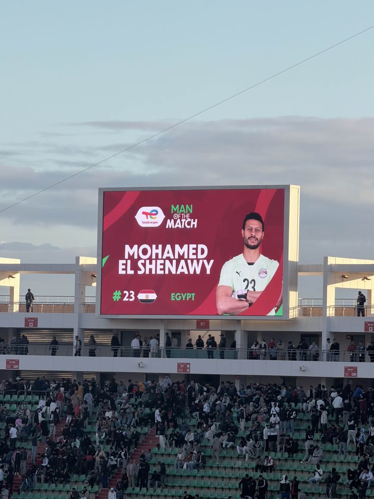 محمد الشناوي حارس مرمى منتخب مصر