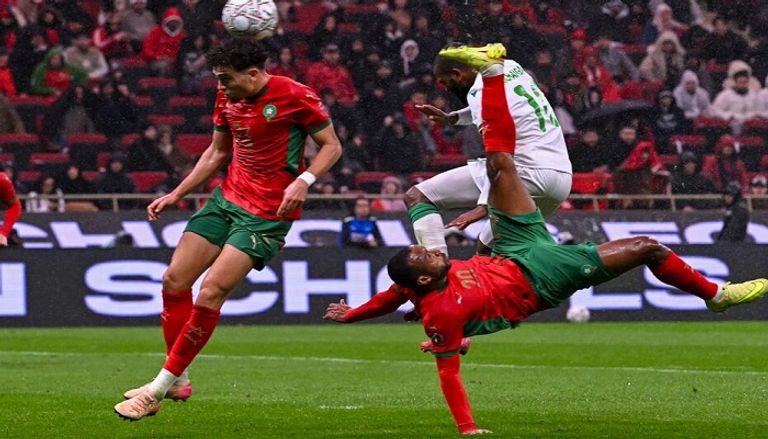 أيوب الكعبي نجم منتخب المغرب 