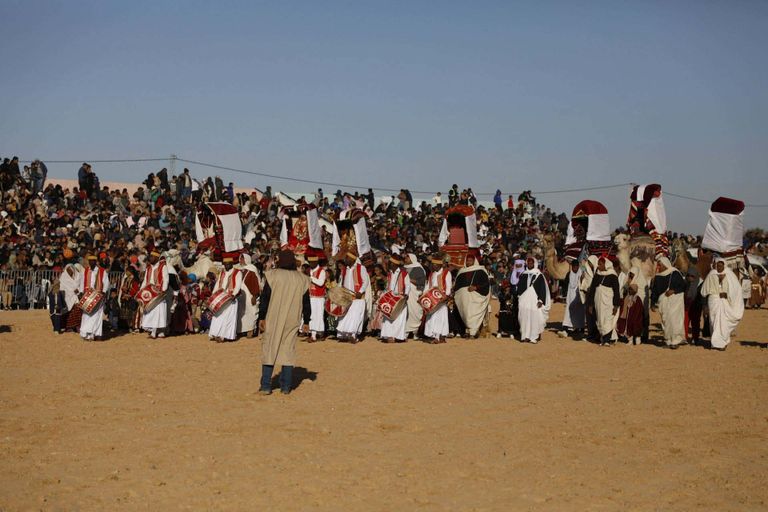  افتتاح المهرجان الدولي للصحراء بدوز