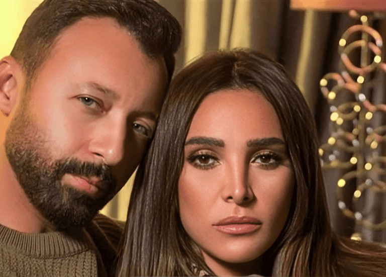 عمرو أديب ولميس الحديدي