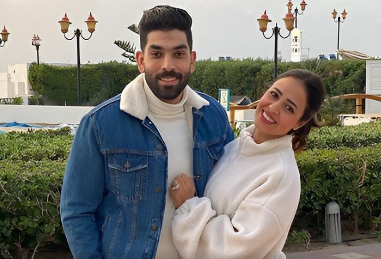 عمرو أديب ولميس الحديدي