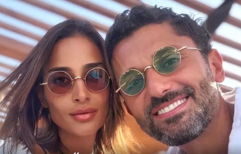 عمرو أديب ولميس الحديدي