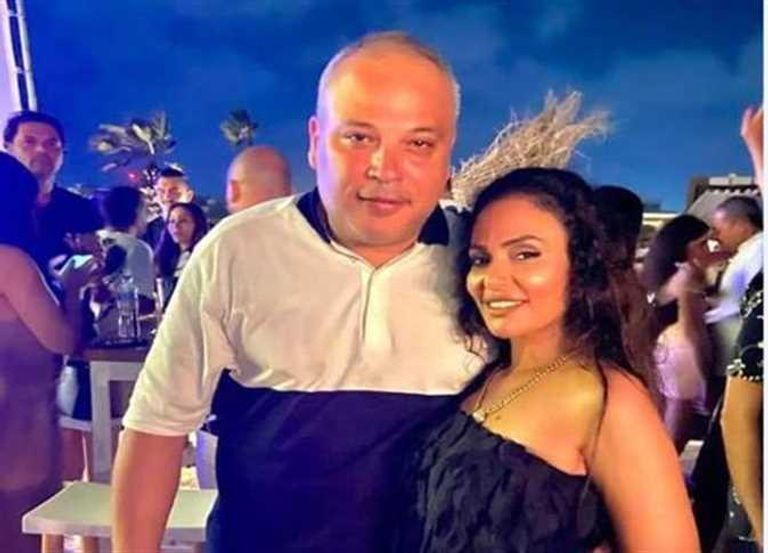 عمرو أديب ولميس الحديدي