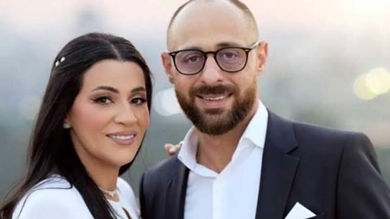 عمرو أديب ولميس الحديدي