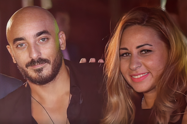 عمرو أديب ولميس الحديدي