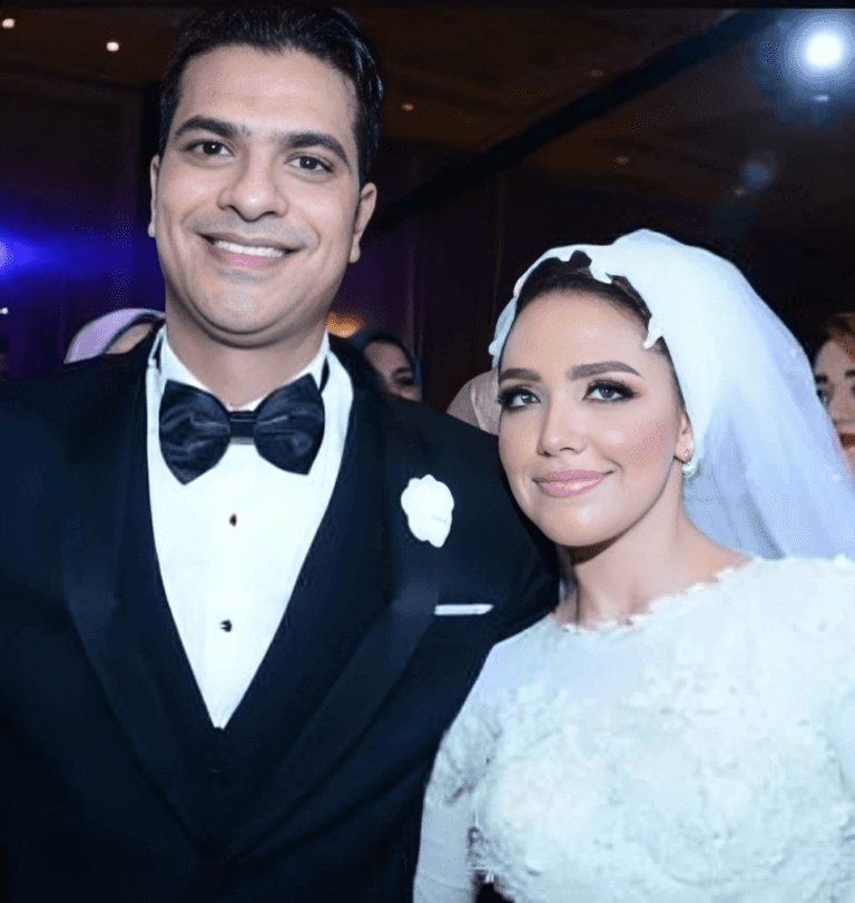 عمرو أديب ولميس الحديدي