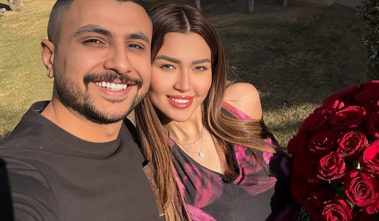 عمرو أديب ولميس الحديدي