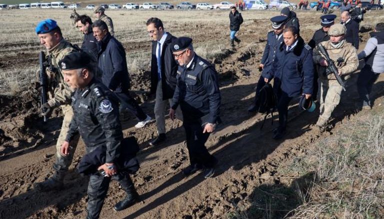 وفد عسكري ليبي توجه لموقع تحطم الطائرة- أرشيفية