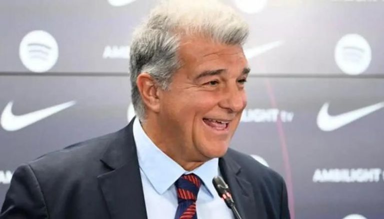 خوان لابورتا رئيس برشلونة