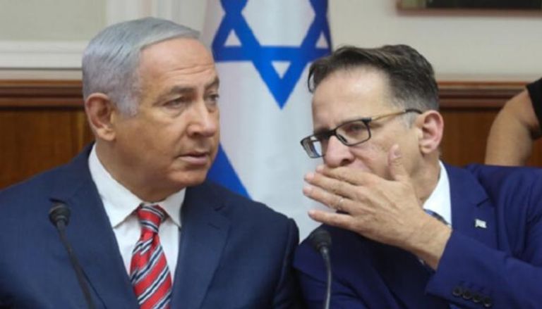 تساحي برافرمان وبنيامين نتنياهو 