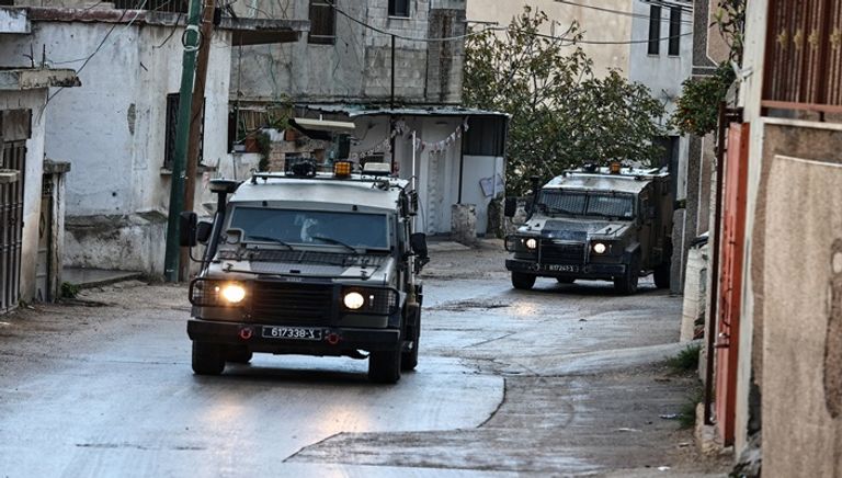 جانب من العملية العسكرية الإسرائيلية في قباطية