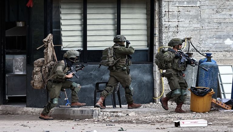 جانب من العملية العسكرية الإسرائيلية في قباطية