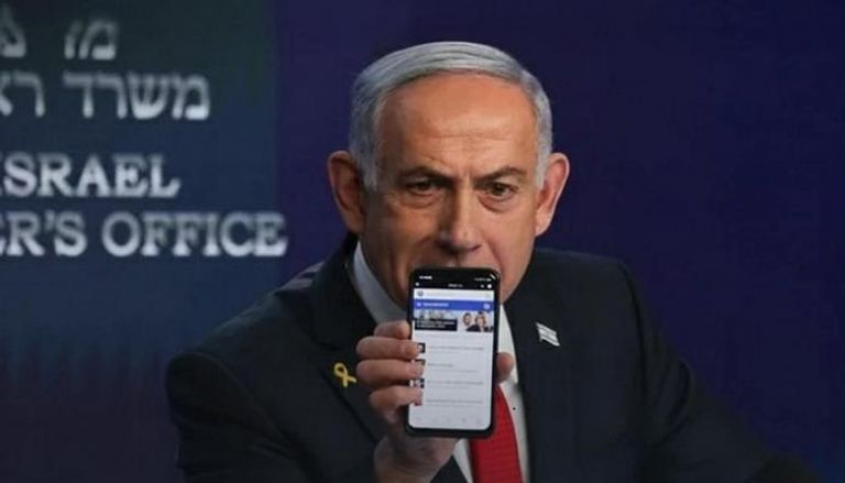 رئيس الوزراء الإسرائيلي بنيامين نتنياهو