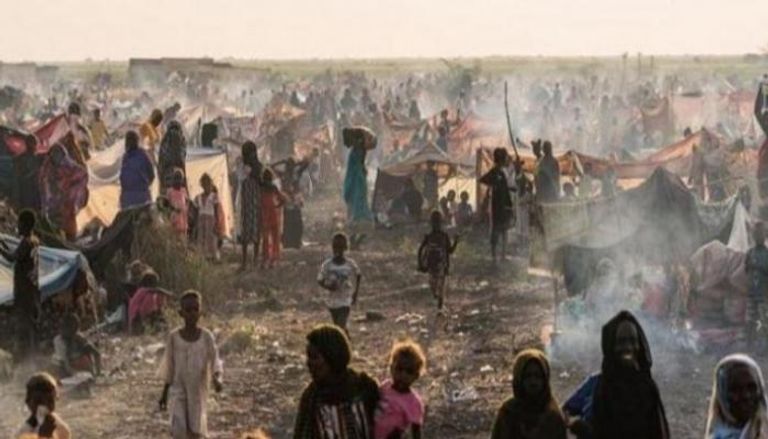 نازحون في السودان - أرشيفية