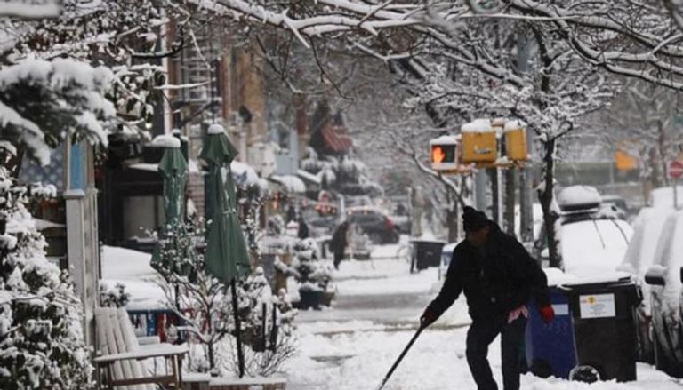 عاصفة شتوية عنيفة تضرب أمريكا